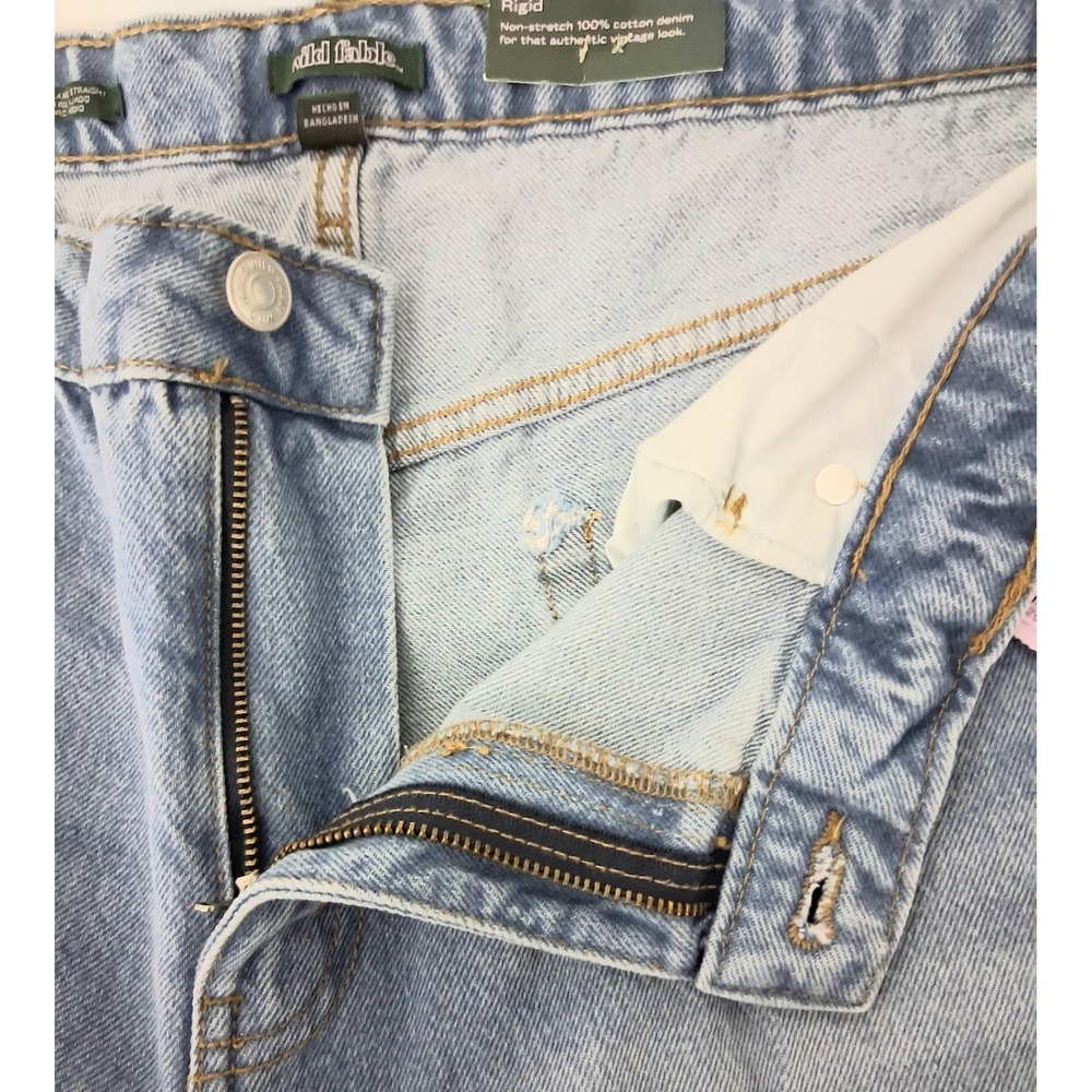Wild Fable Jeans Women's Size 16 Blue 90's Relaxed Straight Leg Mid Rise NEW - Picture 12 of 16